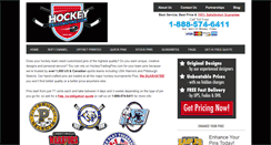 Desktop Screenshot of hockeytradingpins.com